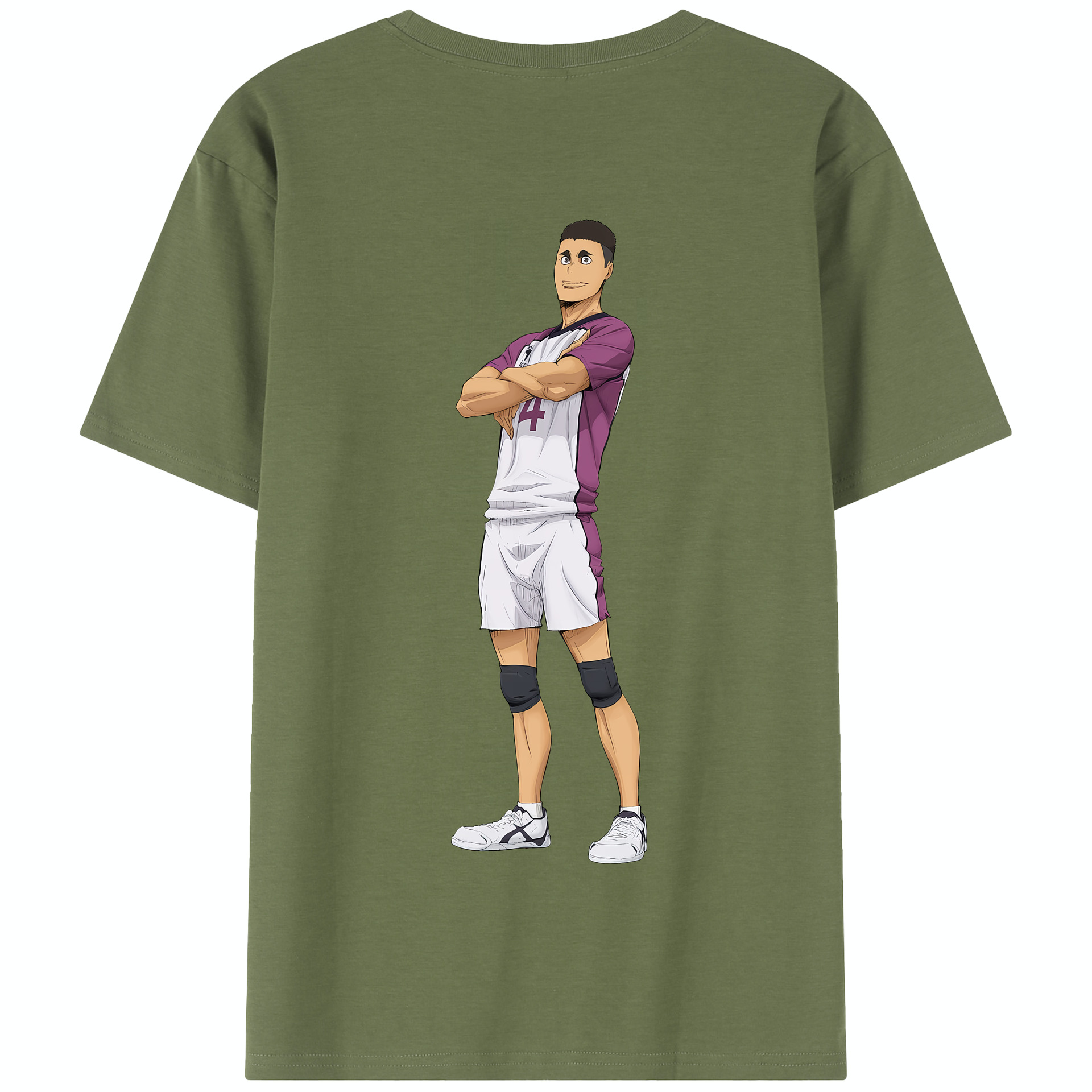 （画像用） ハイキュー!! Haikyu!! 綿100％半袖Tシャツ（背面プリント）